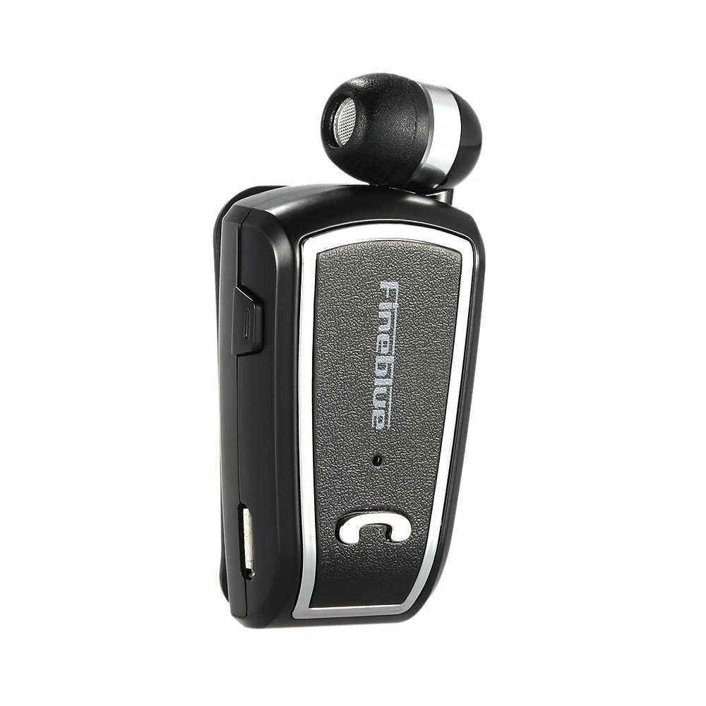 Retractable Clip-on Stereo Headset Bluetooth Headset Earphone Headphone Hot Sale